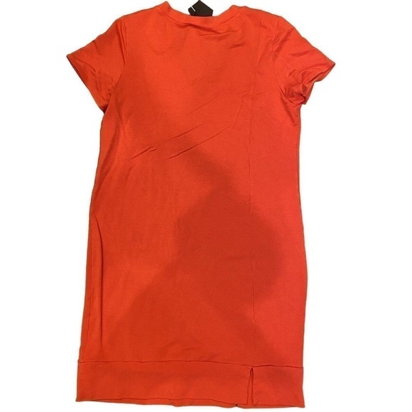 Heather Brand Red Knit V-Neck Made In USA Summer Size Small Business Casual - Picture 4 of 4